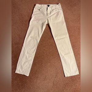 H&M white jeans slim regular fit in good condition 31 Waist